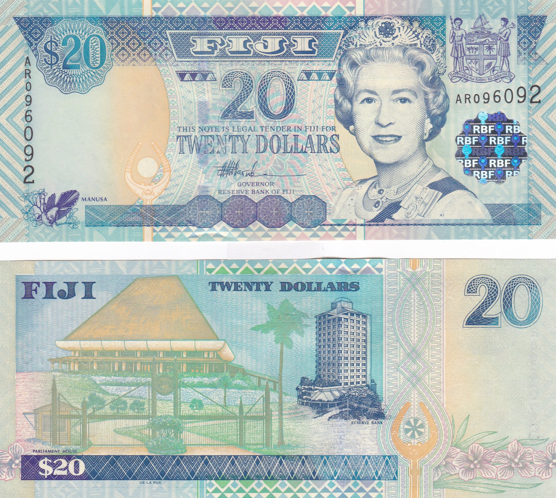 Fiji #107  20 Dollars